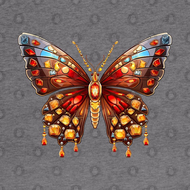 Ancient Egypt Butterfly #7 by Chromatic Fusion Studio